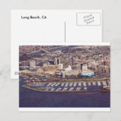 Mooi lange strand briefkaart (Voorkant / Achterkant)