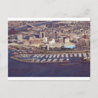 Mooi lange strand briefkaart