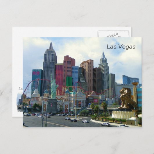 Mooi Las Vegas Uitzicht Briefkaart! Briefkaart (Voorkant / Achterkant)