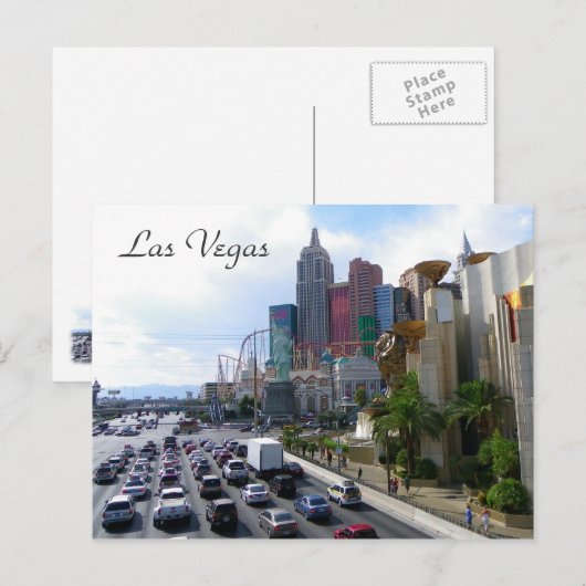 Mooi Las Vegas Uitzicht Briefkaart! Briefkaart (Voorkant / Achterkant)