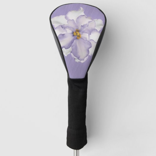 Mooi Lavender Orchid Golfheadcover (Voorkant)