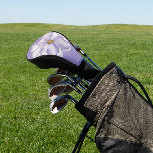 Mooi Lavender Orchid Golfheadcover (Insitu)