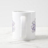 Mooi Lavender Orchid Grote Koffiekop (Achterkant)
