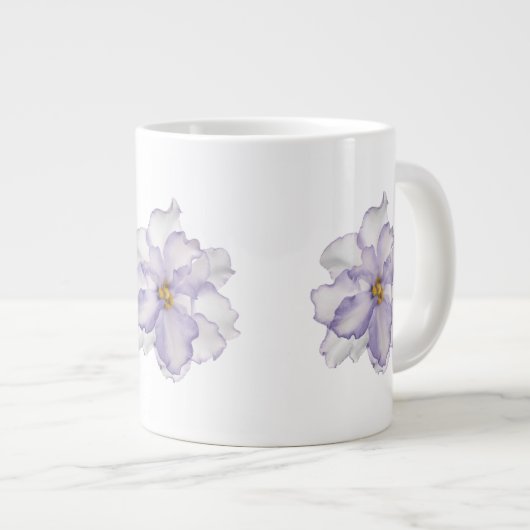Mooi Lavender Orchid Grote Koffiekop (Voorkant rechts)