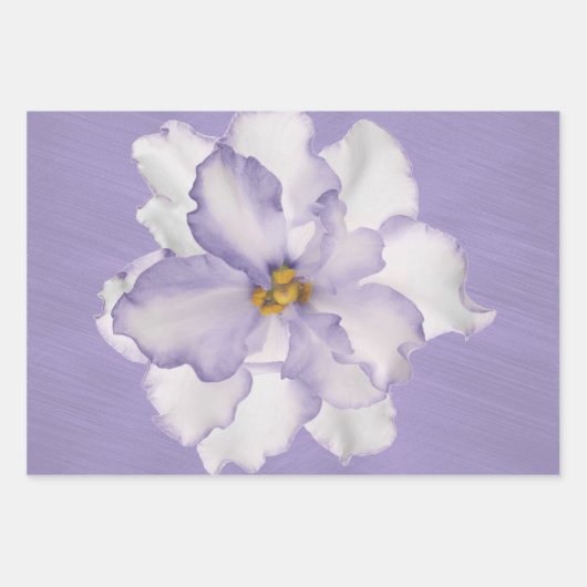 Mooi Lavender Orchid Inpakpapier Vel (Voorkant 2)