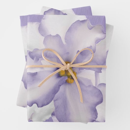 Mooi Lavender Orchid Inpakpapier Vel (In situ)