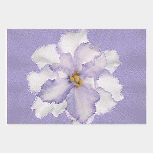 Mooi Lavender Orchid Inpakpapier Vel (Voorkant)