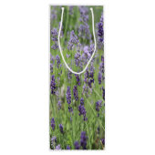 Mooi Lavender Wijn Cadeautas (Achterkant)