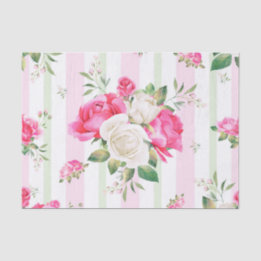 mooi, lente, shabby chic, roze rozen, chic, f tissuepapier
