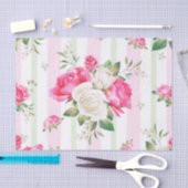 mooi, lente, shabby chic, roze rozen, chic, f tissuepapier (Craft)