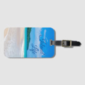 Mooi leven bagagelabel (Voorkant (horizontaal))