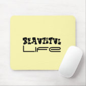 Mooi leven Mousepad Muismat (Met muis)