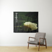 Mooi leven — Quote Daffodil Flower Wandkleed (In Situ (horizontaal))