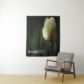 Mooi leven — Quote Daffodil Flower Wandkleed (In situ)