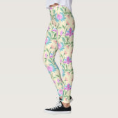 Mooi Lilly Seamless Pattern Leggings (Links)