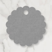 Mooi linnen Vrijgezellenfeest dank u Bedankjes Labels (Achterkant)