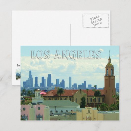 Mooi Los Angeles Briefkaart! Briefkaart (Voorkant / Achterkant)