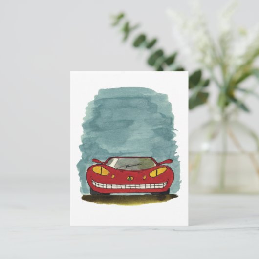 Mooi Lotus Elise Briefkaart (Staand voorkant)