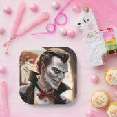 Mooi maar bloeddorstig, Dracula Papieren Bordje (Feest)