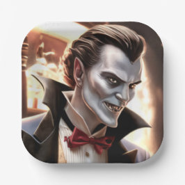 Mooi maar bloeddorstig, Dracula Papieren Bordje