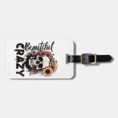 Mooi maar Gek Bagagelabel (Voorkant horizontaal)