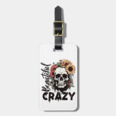 Mooi maar Gek Bagagelabel (Voorkant verticaal)