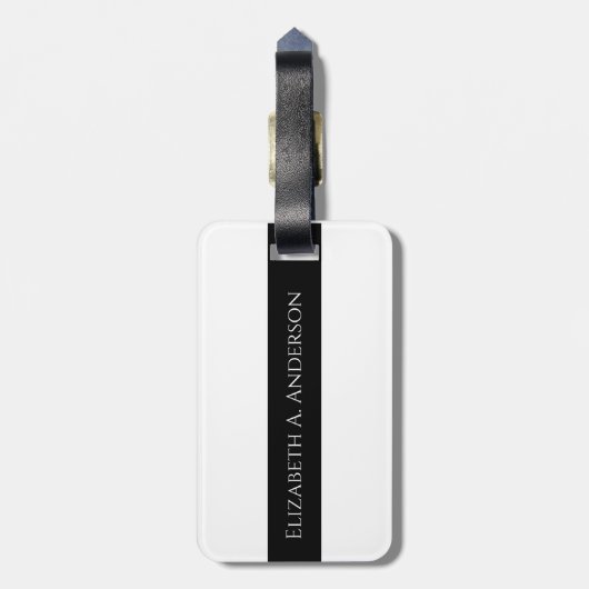 Mooi maar Gek Bagagelabel (Achterkant verticaal)