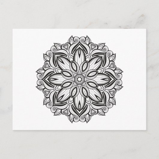 Mooi Mandala Briefkaart (Voorkant)
