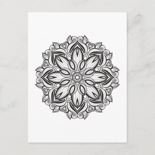 Mooi Mandala Briefkaart (Voorkant)