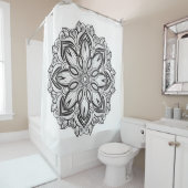 Mooi Mandala Douchegordijn (In situ)