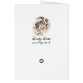 Mooi Mandala Heart, ik hou van je (Achterkant)