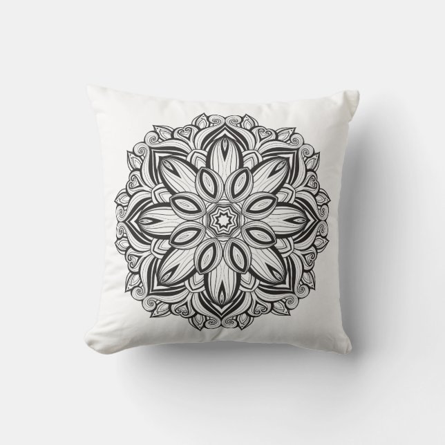 Mooi Mandala Kussen (Voorkant)