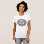Mooi Mandala T-shirt (Voorkant volledig)
