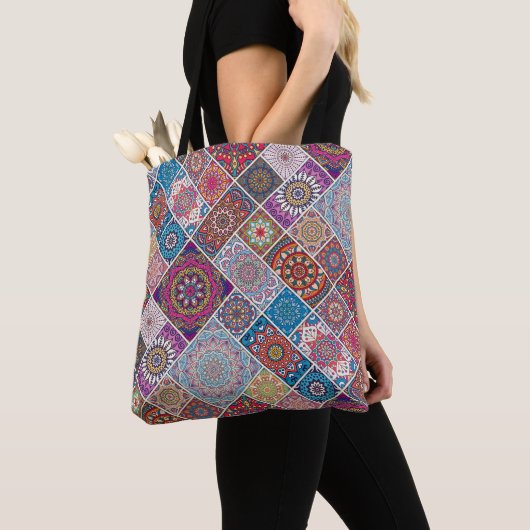 Mooi Mandala Tote Bag (Dichtbij)