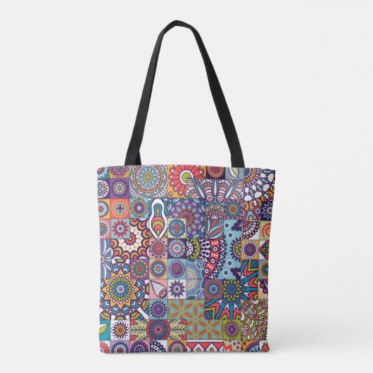 Mooi Mandala Tote Bag (Achterkant)