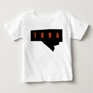 Mooi Manitoba typografie kaart shirt