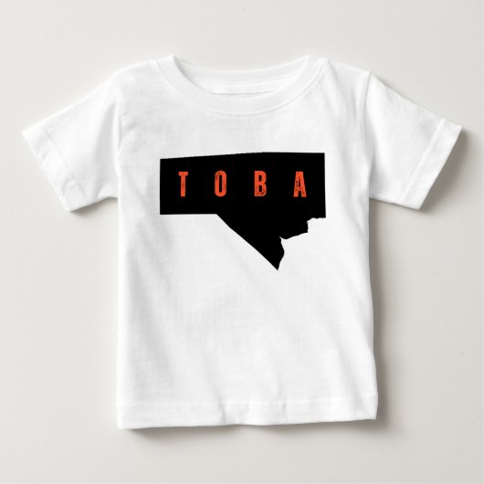 Mooi Manitoba typografie kaart shirt (Voorkant)