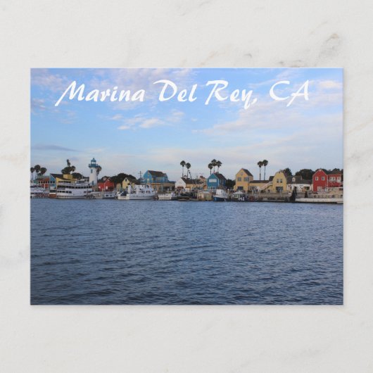 Mooi Marina Del Rey Briefkaart! Briefkaart (Voorkant)