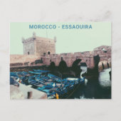 Mooi Marokko Essaouira Souvenir Oude Stad Briefkaart (Voorkant)