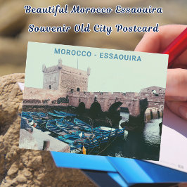 Mooi Marokko Essaouira Souvenir Oude Stad Briefkaart