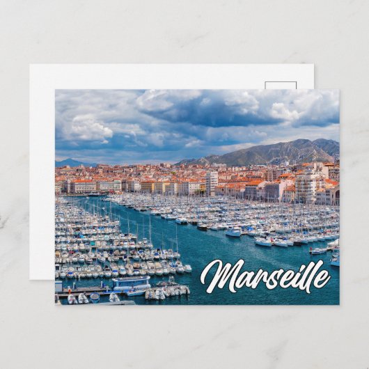 Mooi Marseille, Frankrijk Briefkaart (Voorkant / Achterkant)