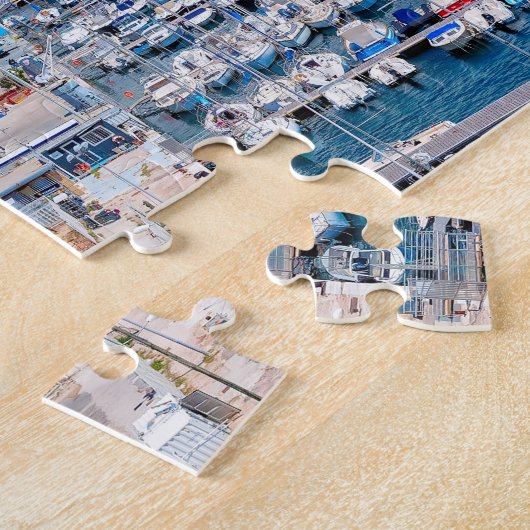 Mooi Marseille, Frankrijk Legpuzzel (Zijkant)