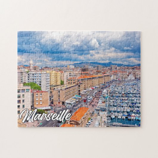 Mooi Marseille, Frankrijk Legpuzzel (Horizontaal)