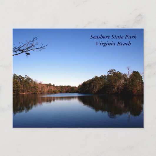 Mooi meer briefkaart (Voorkant)