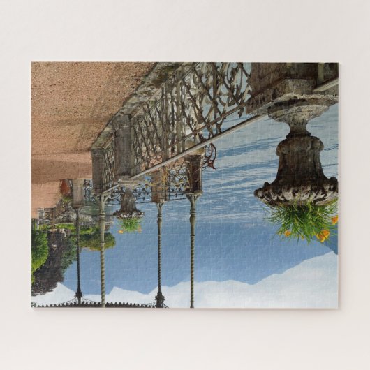 Mooi meer Como Italië Legpuzzel (Horizontaal)