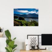 Mooi meer Como Italië Poster (Thuiskantoor)