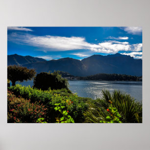 Mooi meer Como Italië Poster