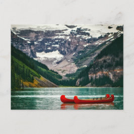 Mooi meer Louise, Canada Briefkaart