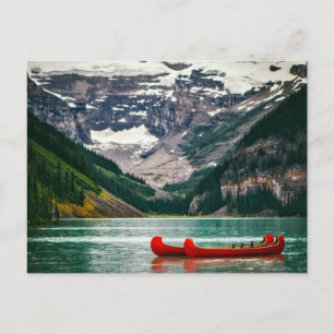 Mooi meer Louise, Canada Briefkaart