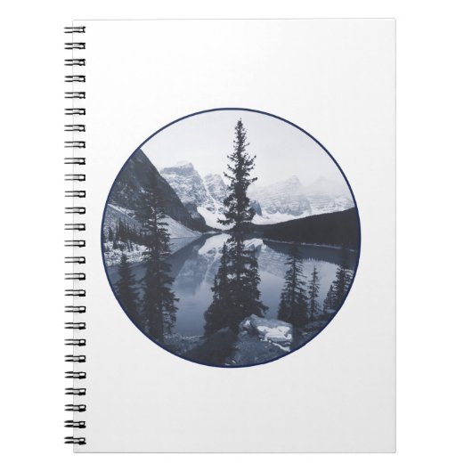 Mooi meer van Moraine Notitieboek (Voorkant)